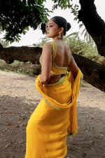 Yellow Saree