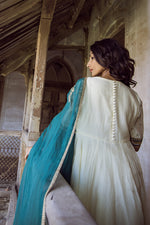 Elegant Off-white Anarkali Dress