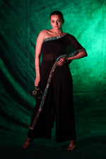 Luxurious Black Indo- Western Ensemble