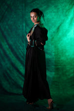 Luxurious Black Indo- Western Set