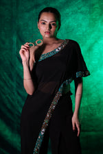 Luxurious Black Indo- Western Ensemble