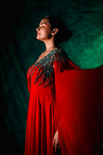 Elegant Off-shoulder Gown
