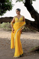 Yellow Saree